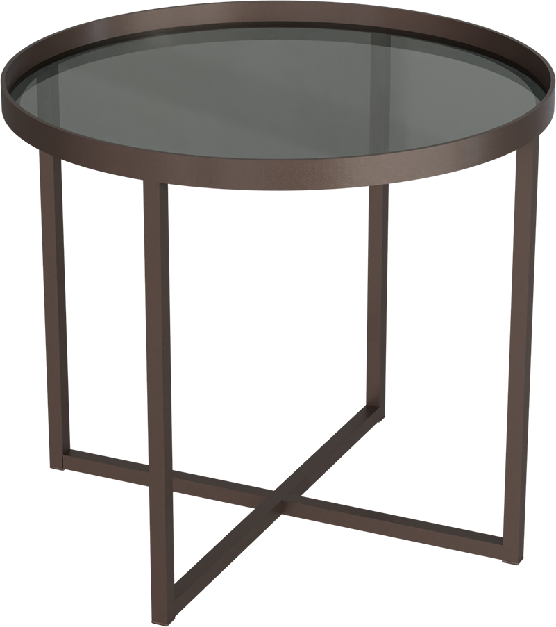 Masterliving Tables TABLE CROSS 3 CACAO H.45CM