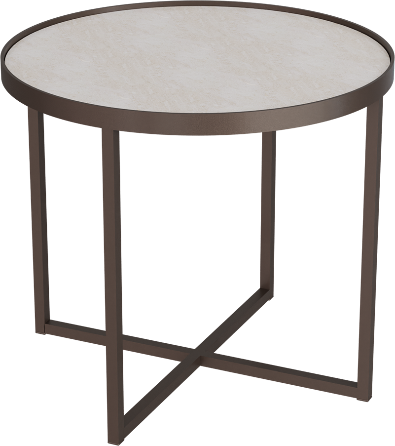 Masterliving Tables TABLE CROSS 3 CACAO H.45CM