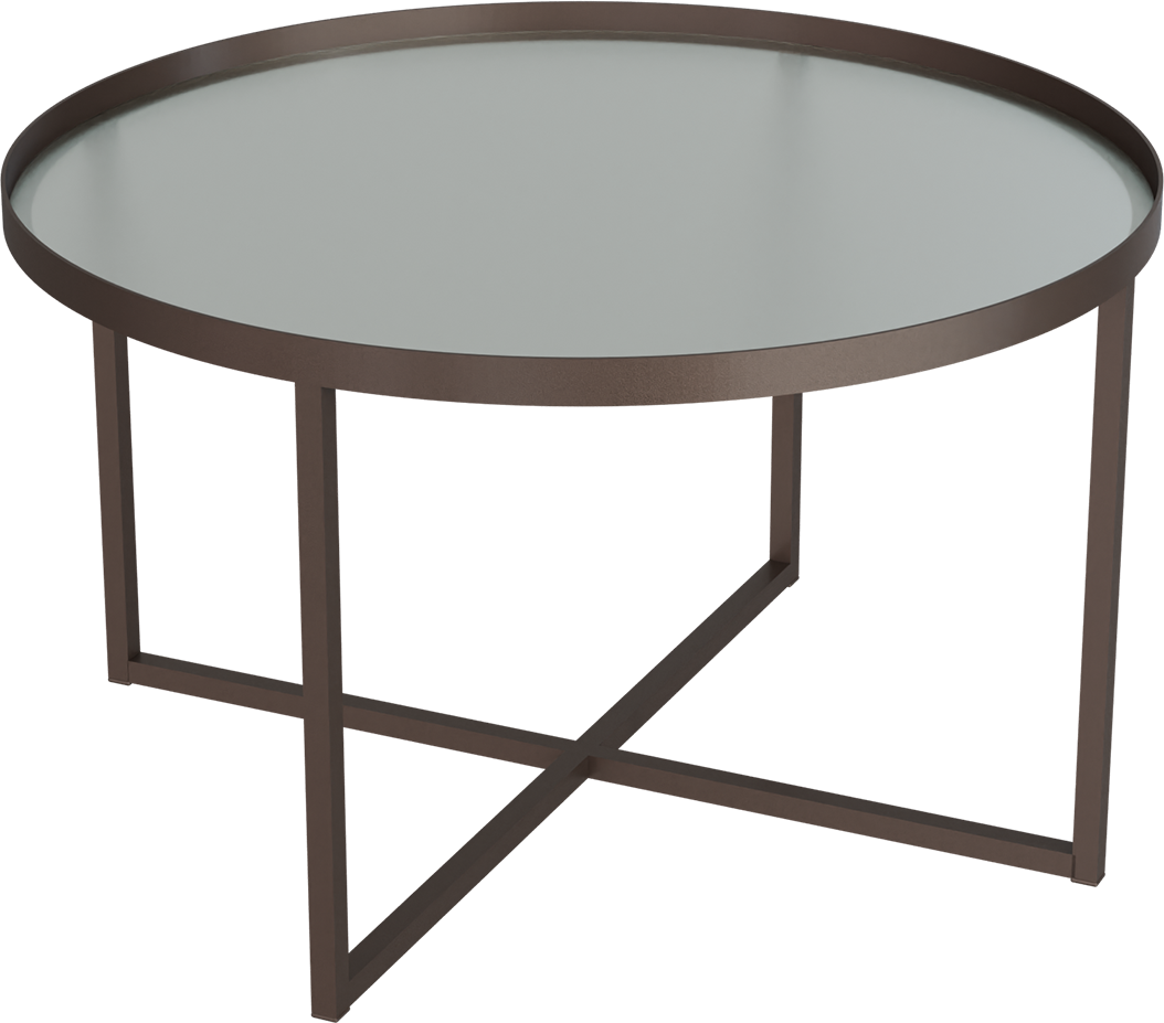 Masterliving Tables TABLE CROSS 3 CACAO H.40CM