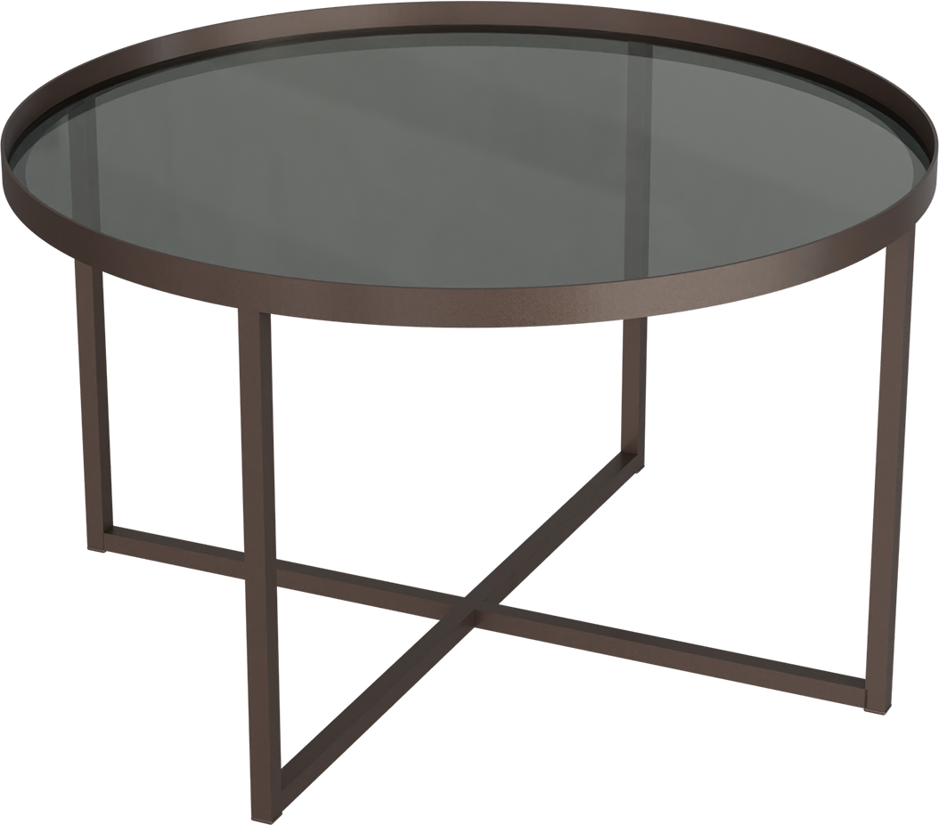 Masterliving Tables TABLE CROSS 3 CACAO H.40CM