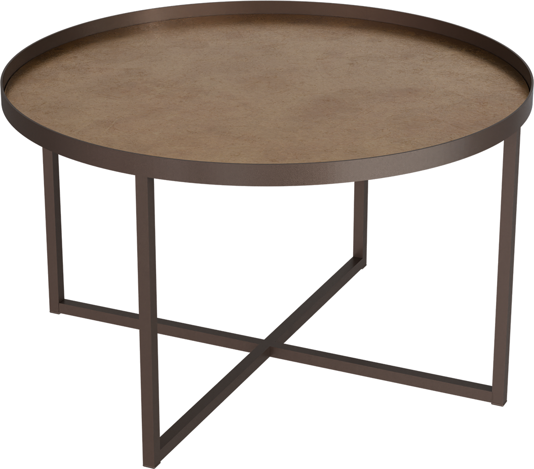 Masterliving Tables TABLE CROSS 3 CACAO H.40CM
