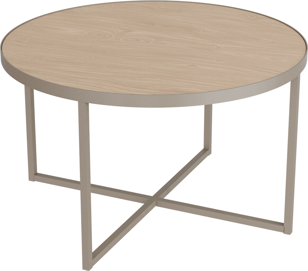Masterliving Tables TABLE CROSS 3 BEIGE TERRA H.40CM