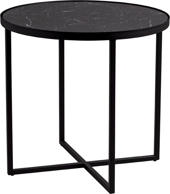 Masterliving Tables TABLE CROSS 3 BLACK H.45CM