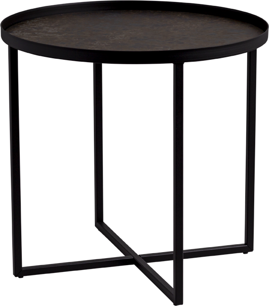 Masterliving Tables TABLE CROSS 3 BLACK H.45CM