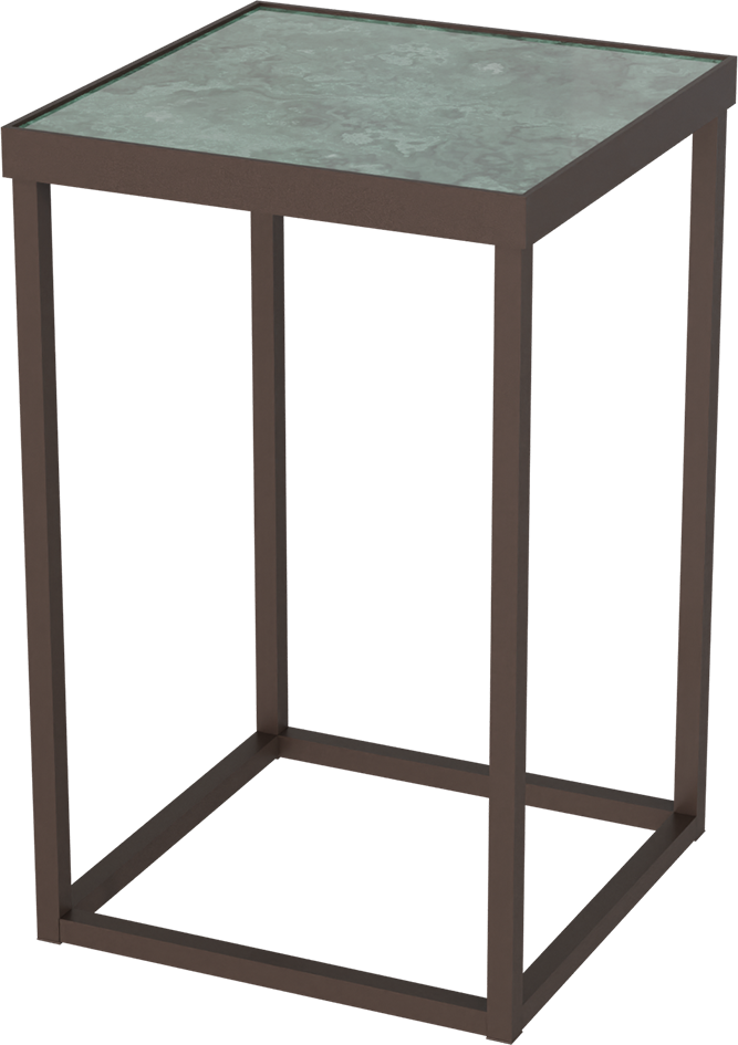 Masterliving Tables TABLE CUBE CACAO SQUARE H.50CM