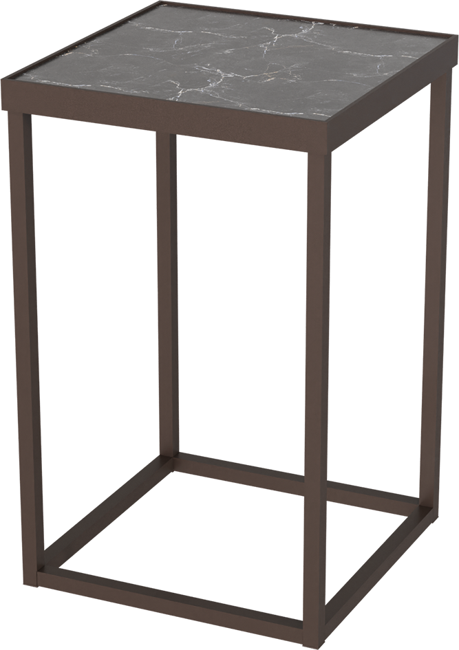 Masterliving Tables TABLE CUBE CACAO SQUARE H.50CM