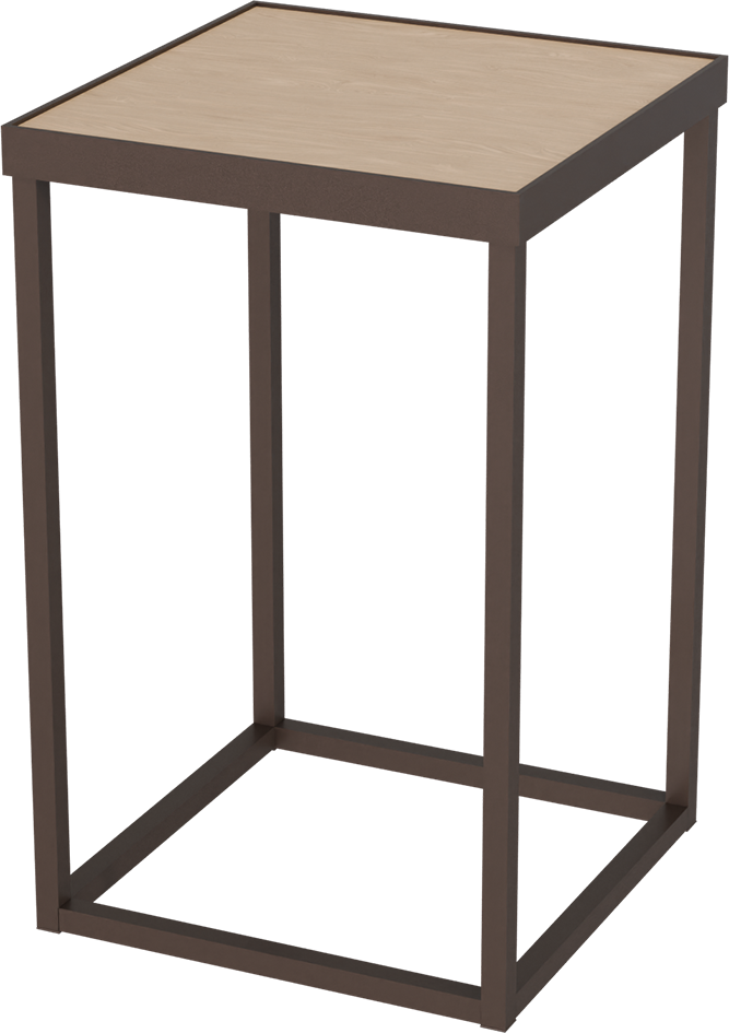 Masterliving Tables TABLE CUBE CACAO SQUARE H.50CM