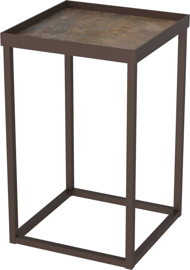 Masterliving Tables TABLE CUBE CACAO SQUARE H.50CM