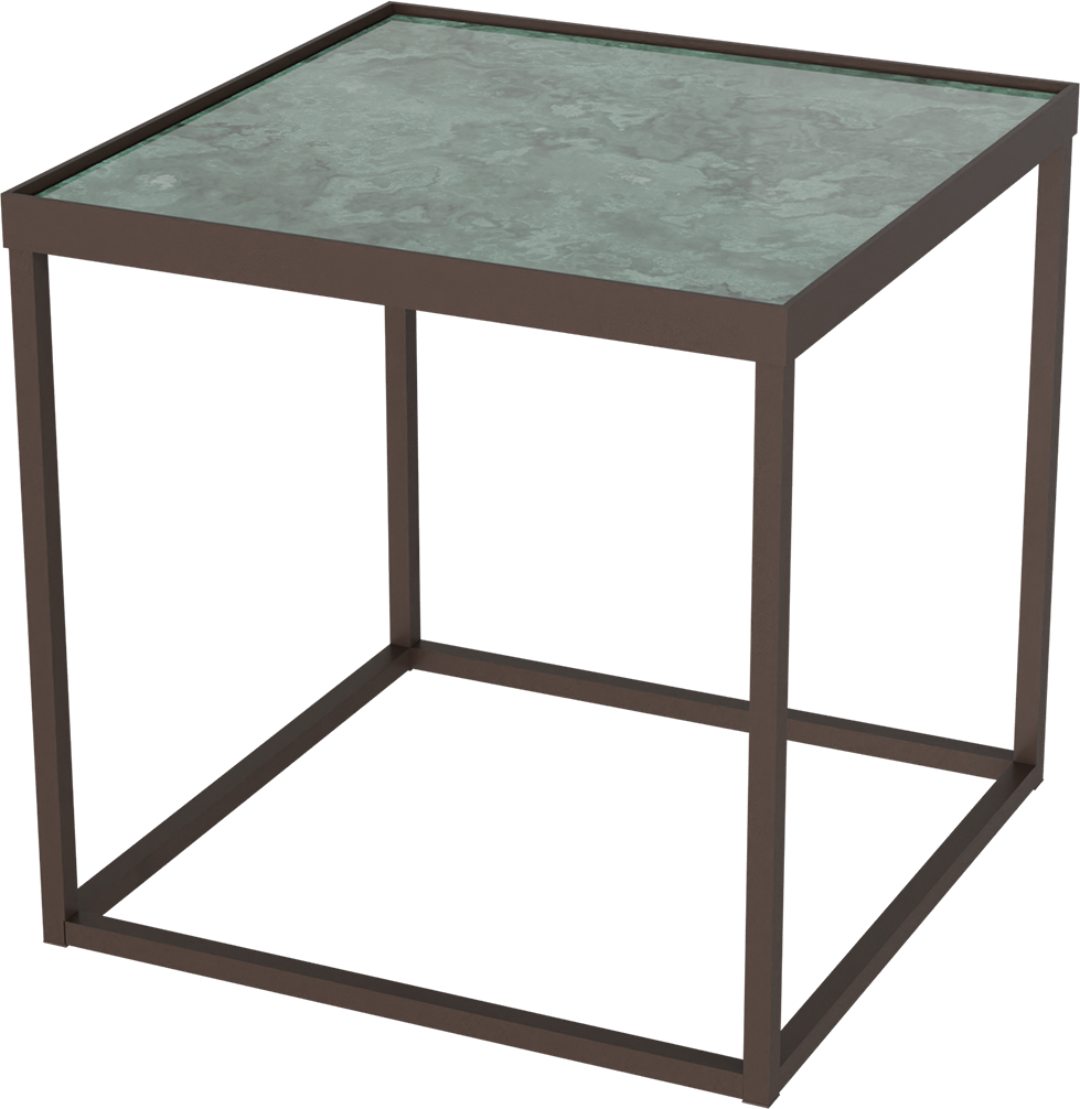 Masterliving Tables TABLE CUBE CACAO SQUARE H.45CM