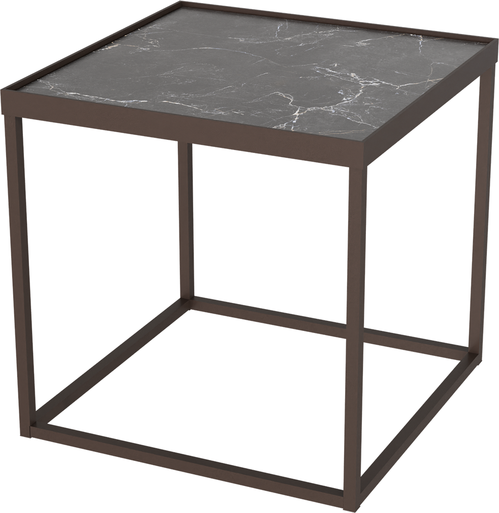Masterliving Tables TABLE CUBE CACAO SQUARE H.45CM
