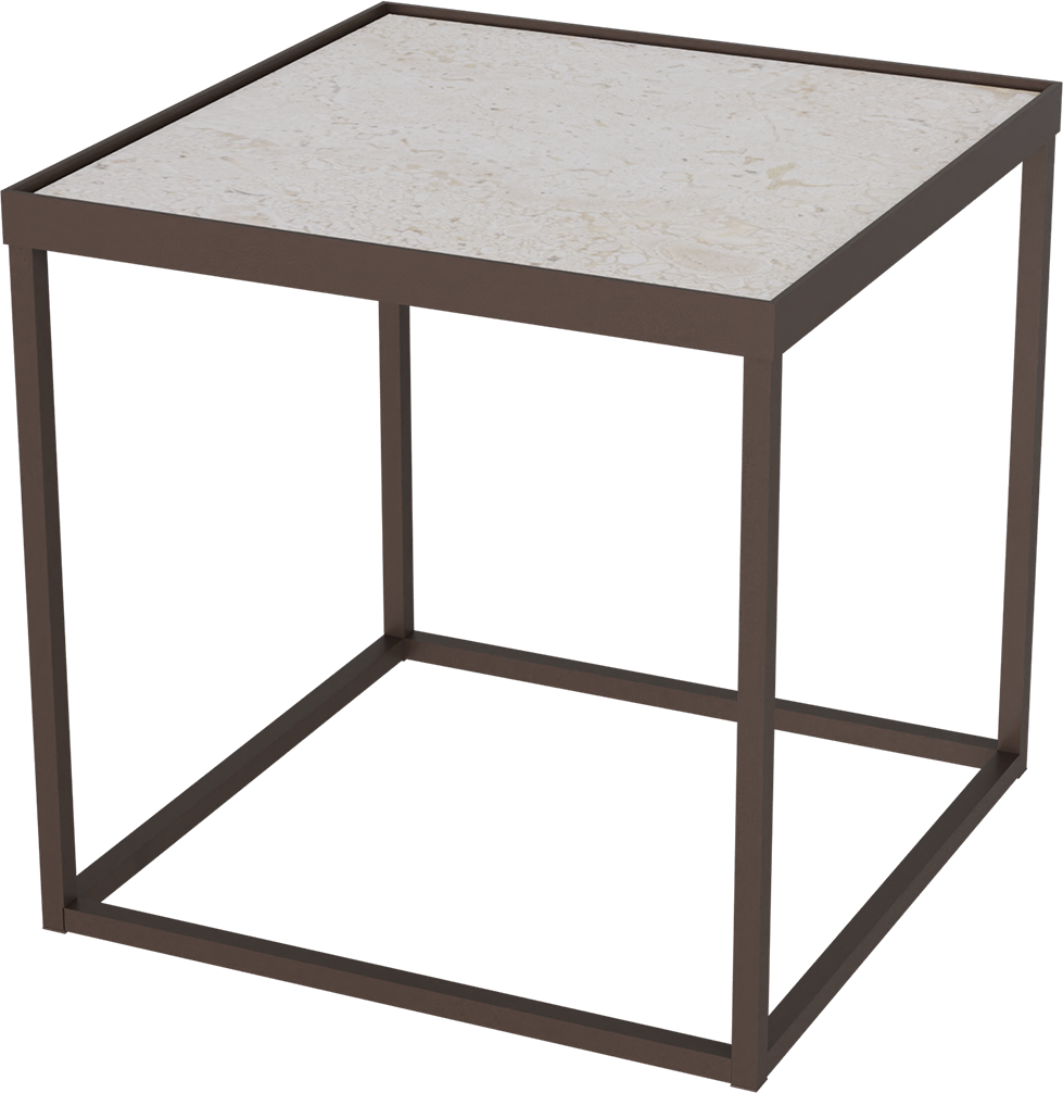 Masterliving Tables TABLE CUBE CACAO SQUARE H.45CM
