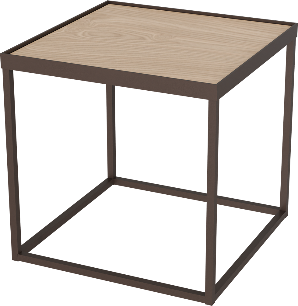 Masterliving Tables TABLE CUBE CACAO SQUARE H.45CM