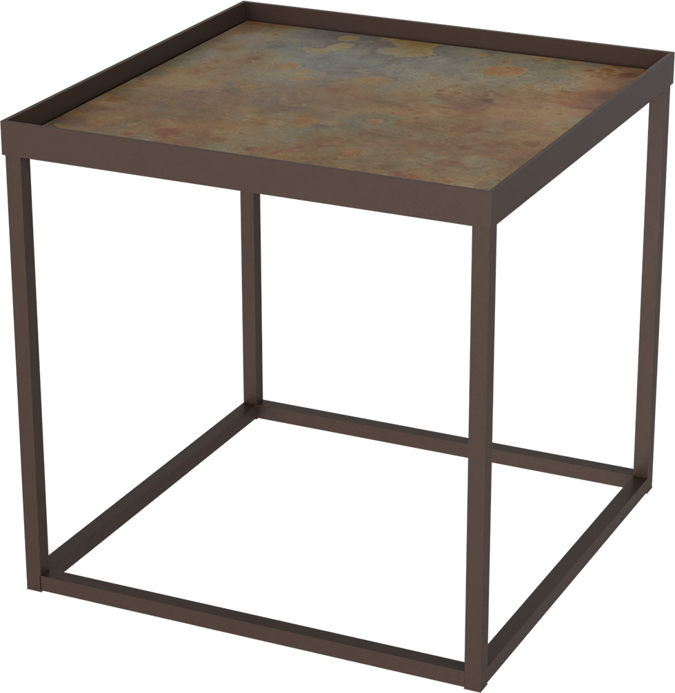 Masterliving Tables TABLE CUBE CACAO SQUARE H.45CM