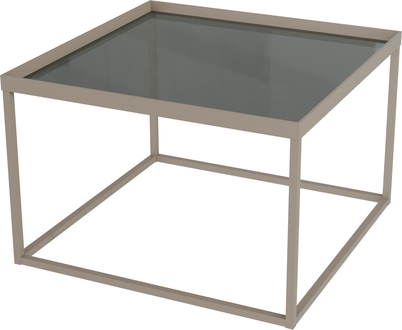 Masterliving Tables TABLE CUBE BEIGE TERRA SQUARE H.40CM