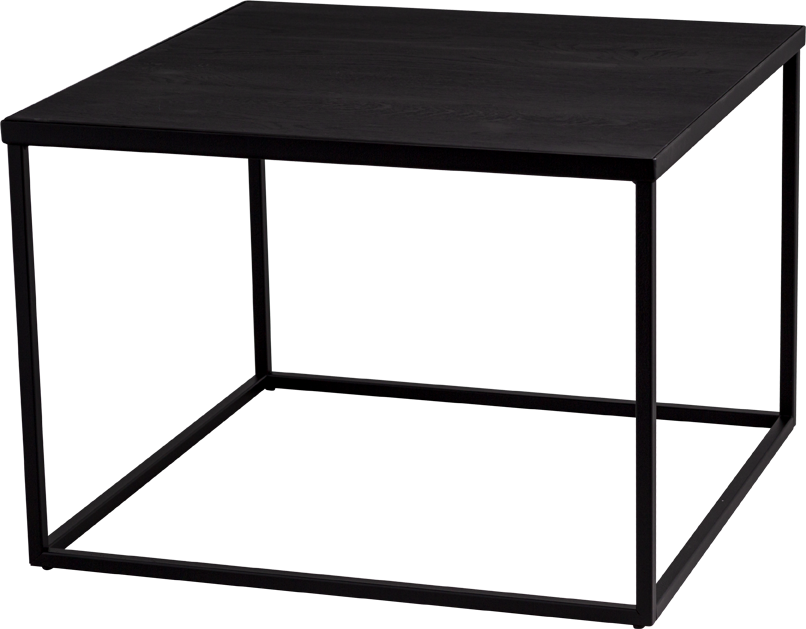 Masterliving Tables TABLE CUBE BLACK SQUARE H.40CM