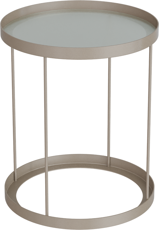 Masterliving Tables TABLE DRUM BEIGE TERRA H.45CM