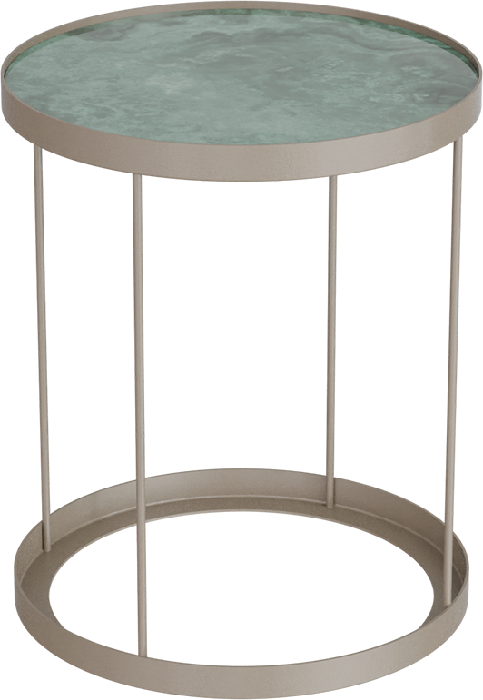 Masterliving Tables TABLE DRUM BEIGE TERRA H.45CM