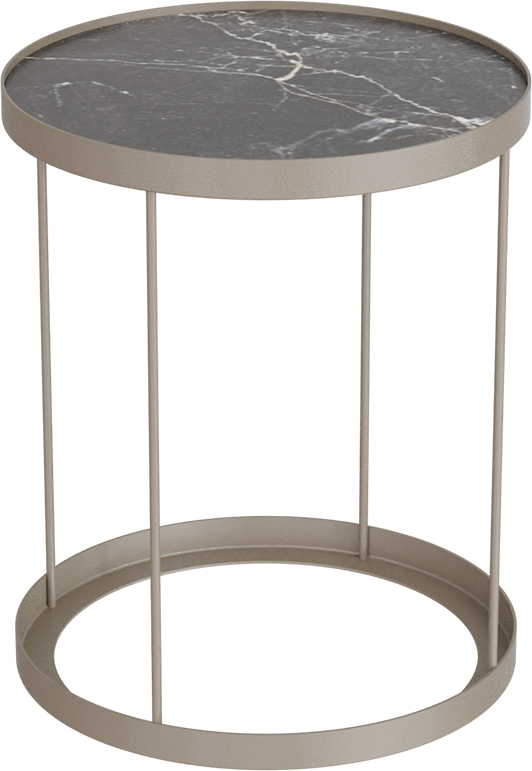 Masterliving Tables TABLE DRUM BEIGE TERRA H.45CM