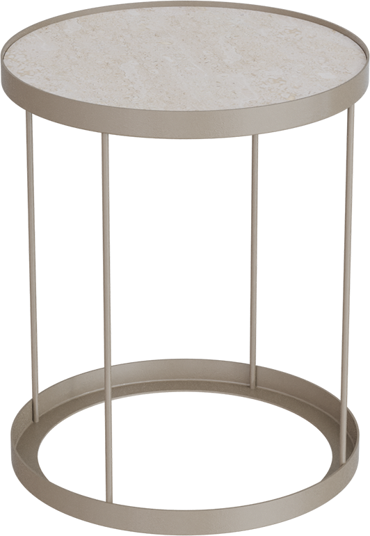 Masterliving Tables TABLE DRUM BEIGE TERRA H.45CM