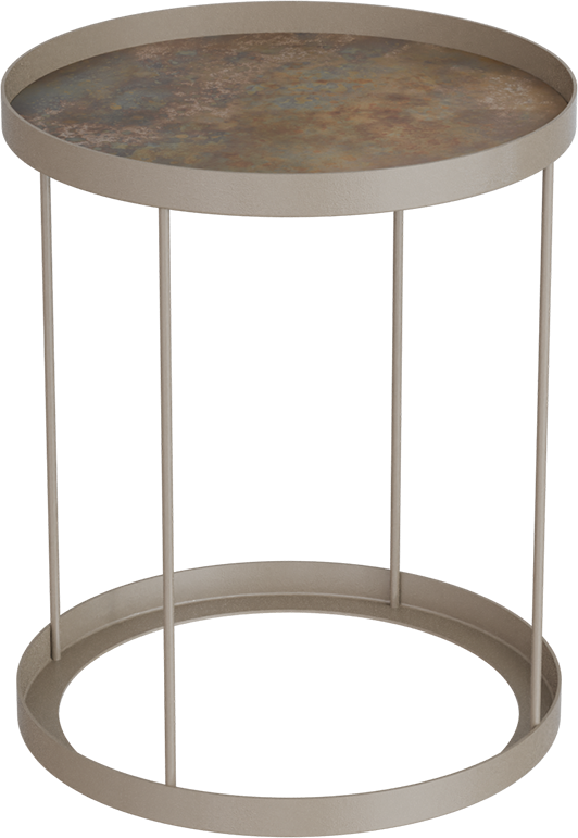 Masterliving Tables TABLE DRUM BEIGE TERRA H.45CM