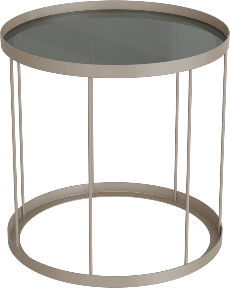 Masterliving Tables TABLE DRUM BEIGE TERRA H.45CM