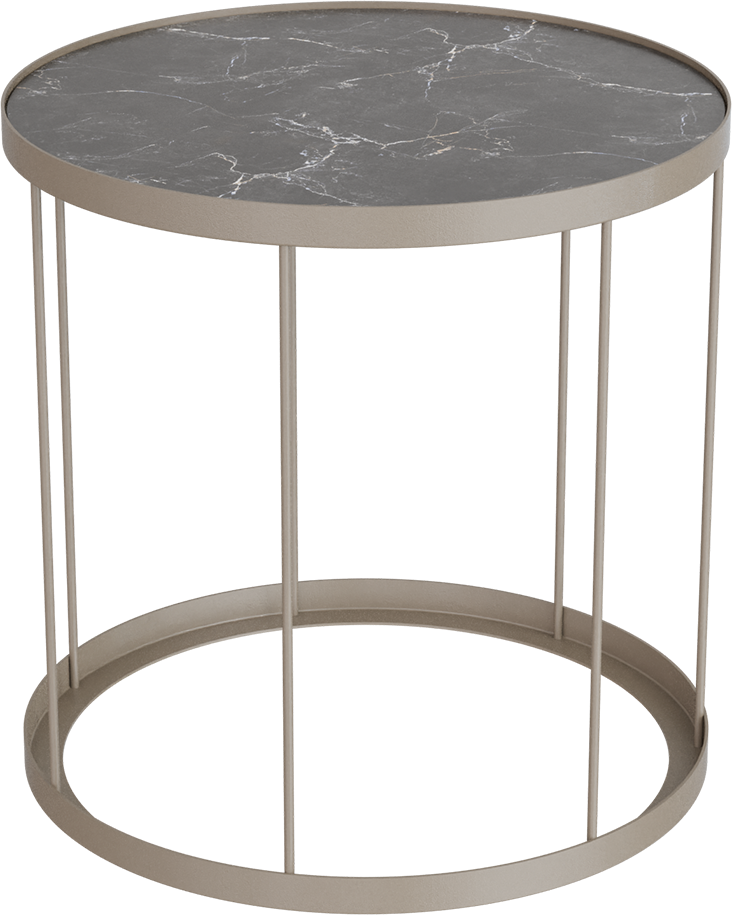 Masterliving Tables TABLE DRUM BEIGE TERRA H.45CM
