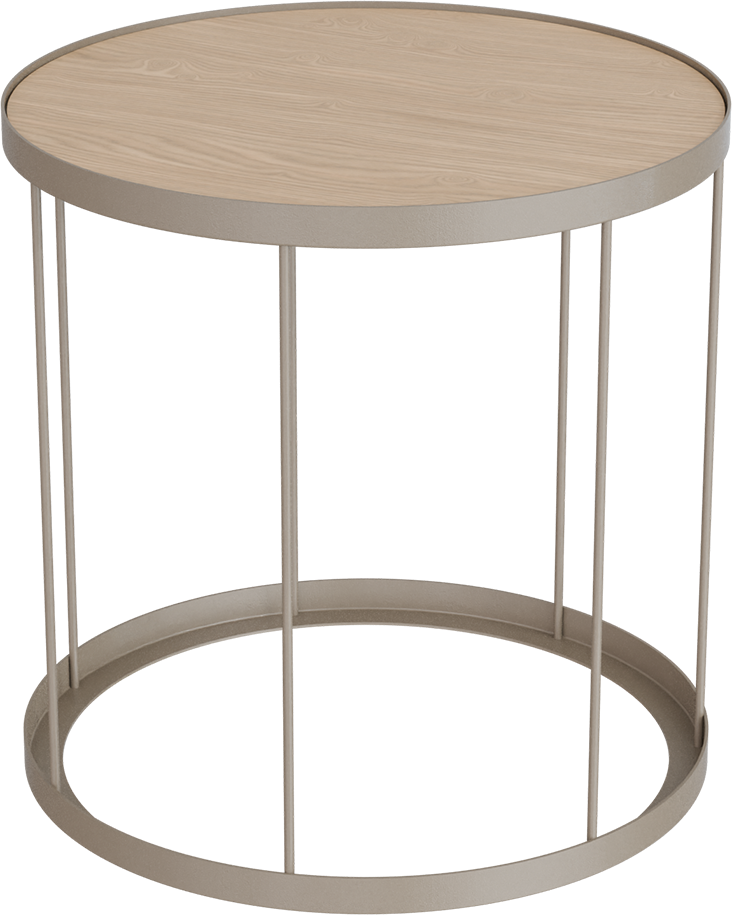 Masterliving Tables TABLE DRUM BEIGE TERRA H.45CM