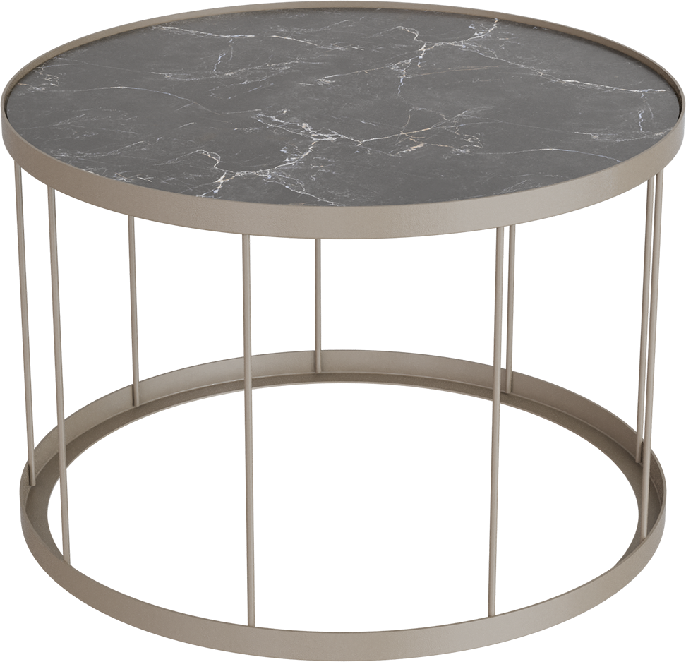 Masterliving Tables TABLE DRUM BEIGE TERRA H.45CM
