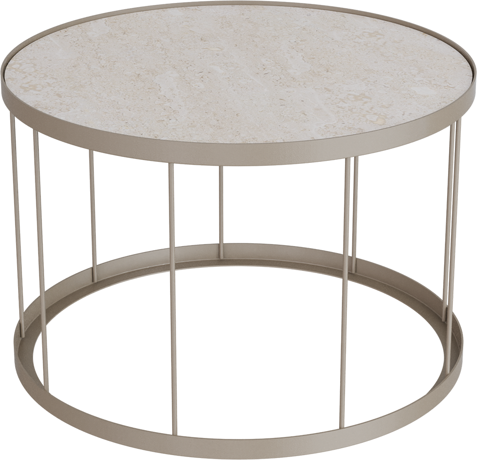 Masterliving Tables TABLE DRUM BEIGE TERRA H.45CM