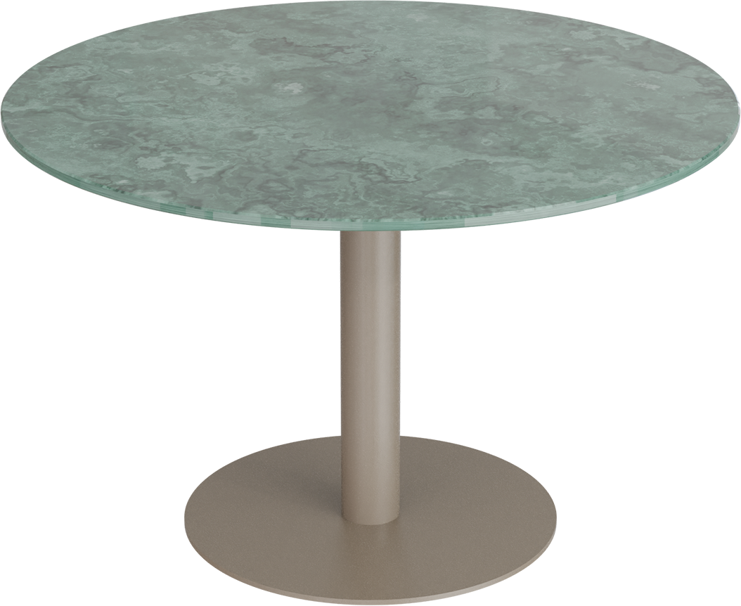Masterliving Tables TABLE MODULAR BEIGE TERRA H.40CM BASE Ø35CM