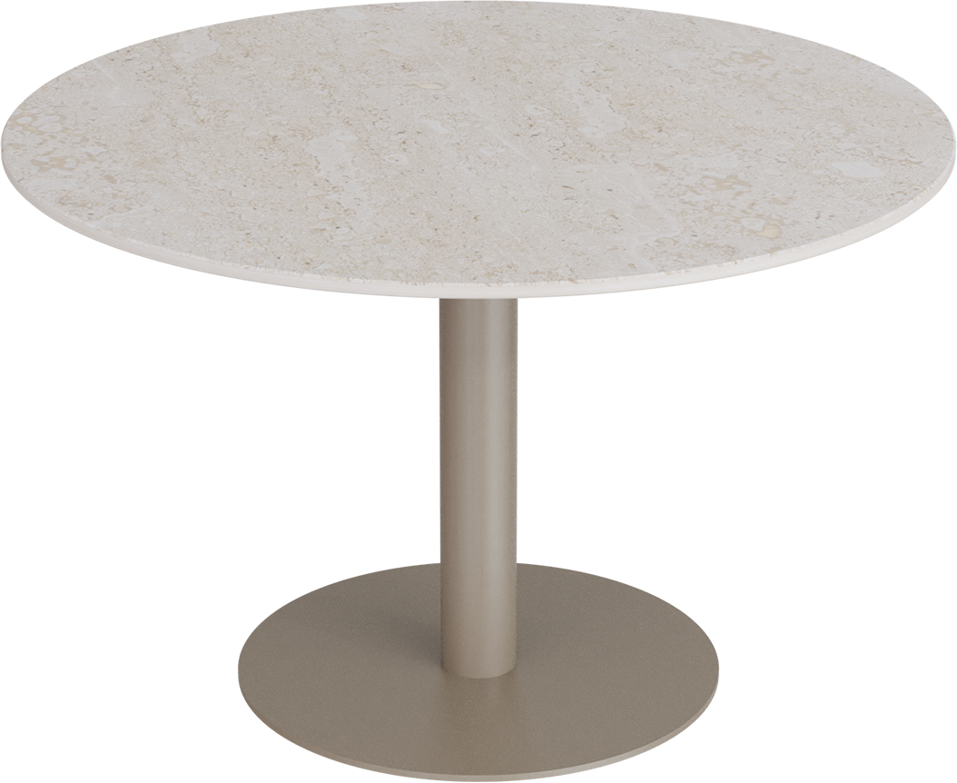 Masterliving Tables TABLE MODULAR BEIGE TERRA H.40CM BASE Ø35CM