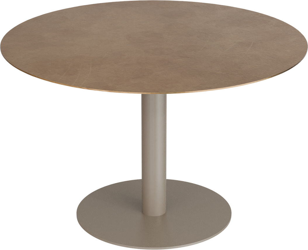 Masterliving Tables TABLE MODULAR BEIGE TERRA H.40CM BASE Ø35CM