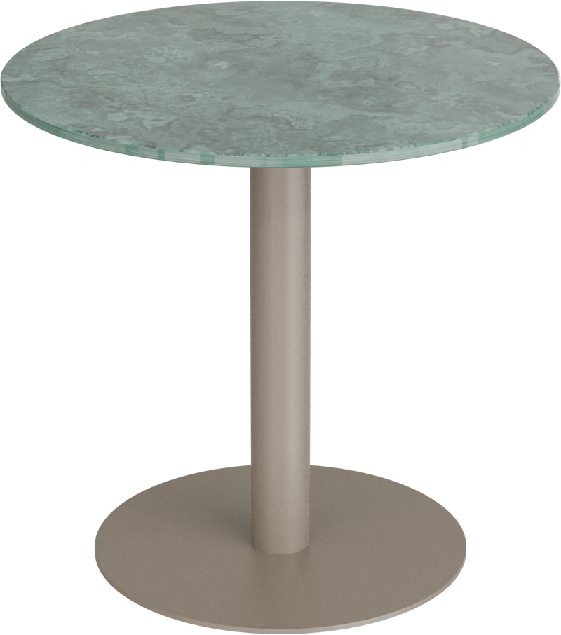 Masterliving Tables TABLE MODULAR BEIGE TERRA H.45CM BASE Ø35CM