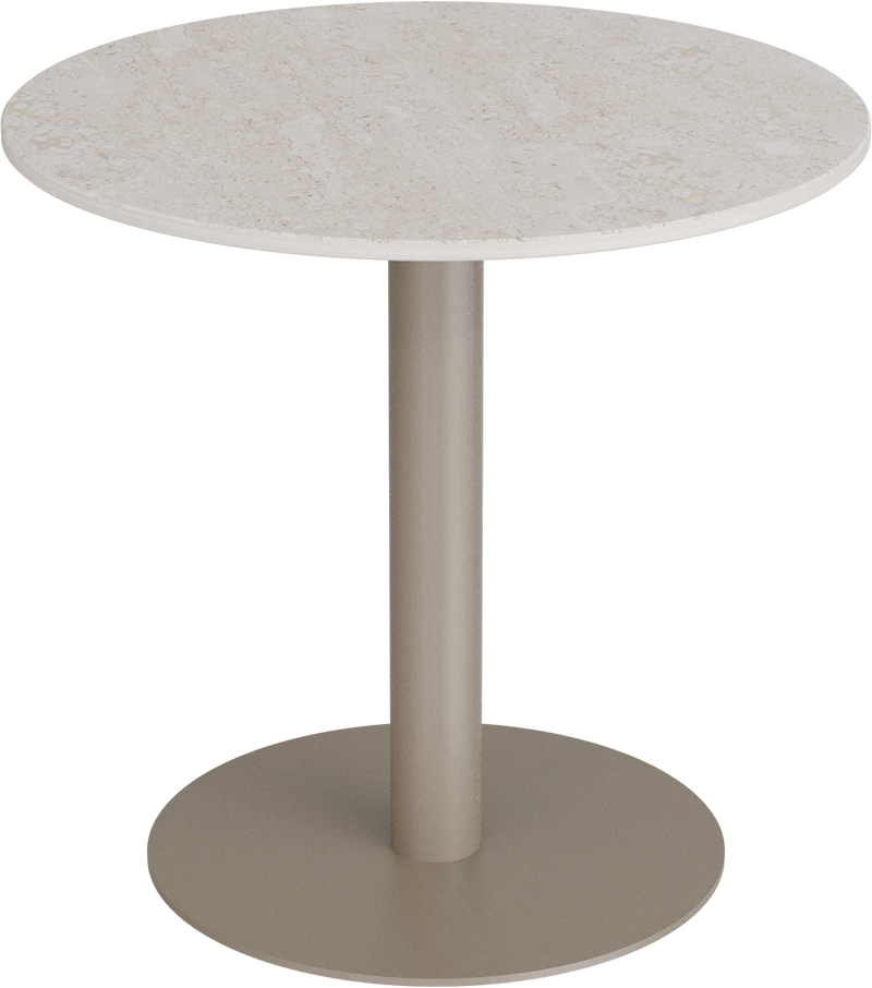 Masterliving Tables TABLE MODULAR BEIGE TERRA H.45CM BASE Ø35CM