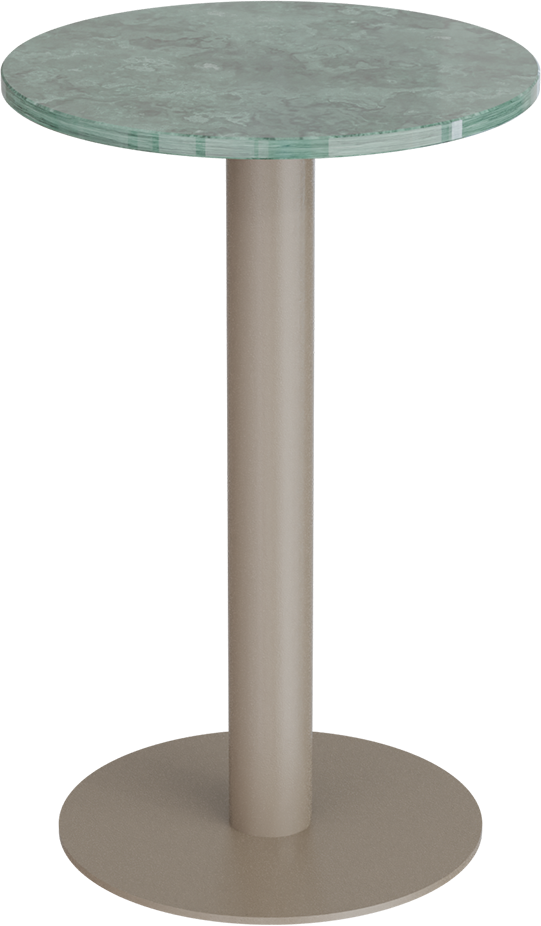 Masterliving Tables TABLE MODULAR BEIGE TERRA H.50CM BASE Ø28CM