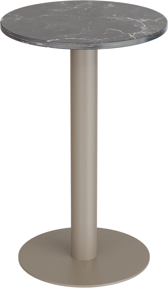 Masterliving Tables TABLE MODULAR BEIGE TERRA H.50CM BASE Ø28CM