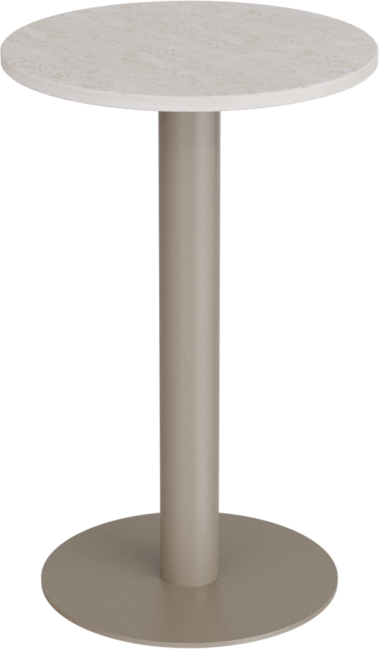 Masterliving Tables TABLE MODULAR BEIGE TERRA H.50CM BASE Ø28CM