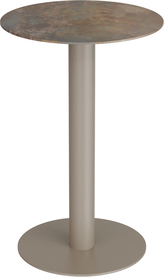 Masterliving Tables TABLE MODULAR BEIGE TERRA H.50CM BASE Ø28CM