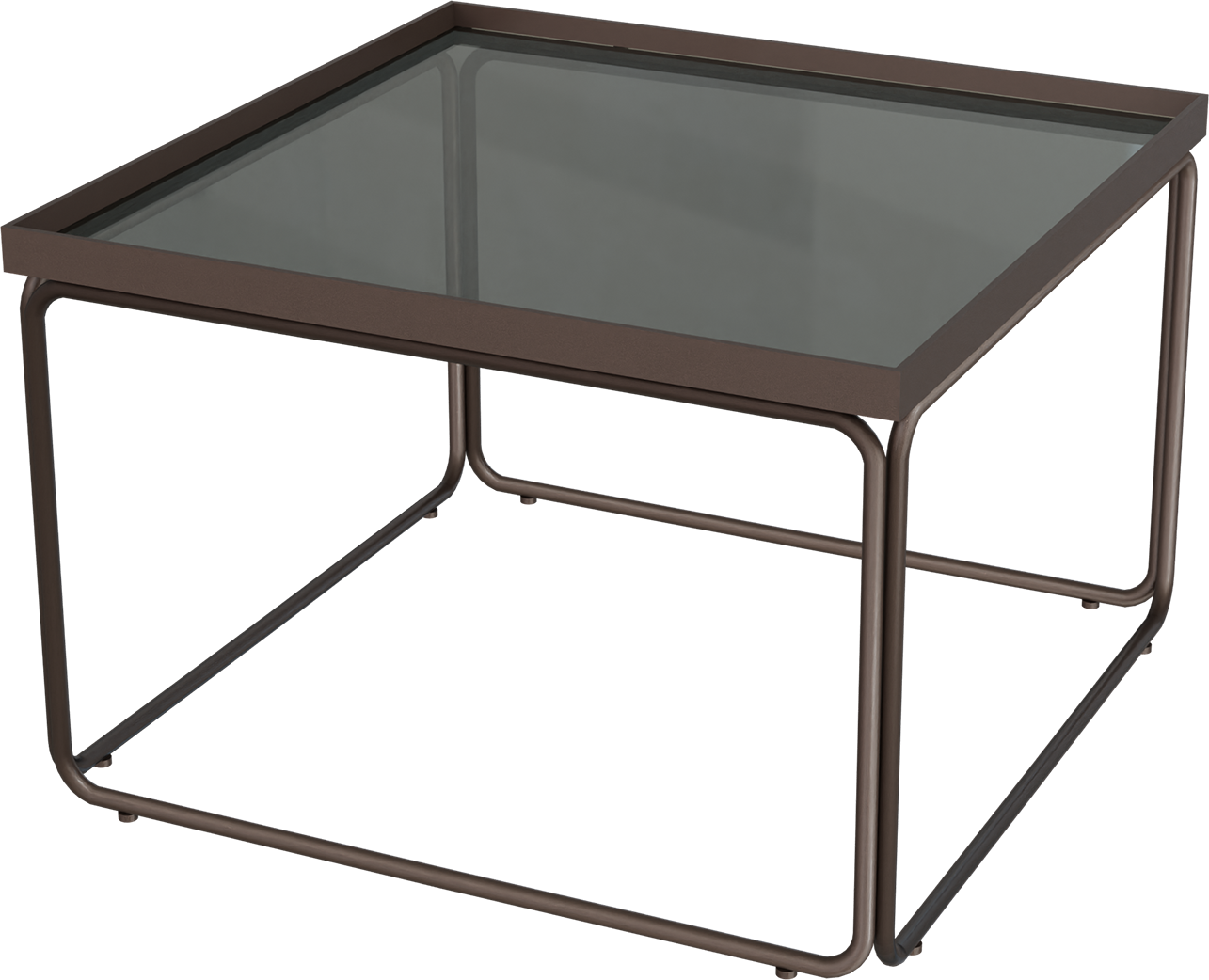 Masterliving Tables TABLE ROUNDED CACAO SQUARE H.40CM