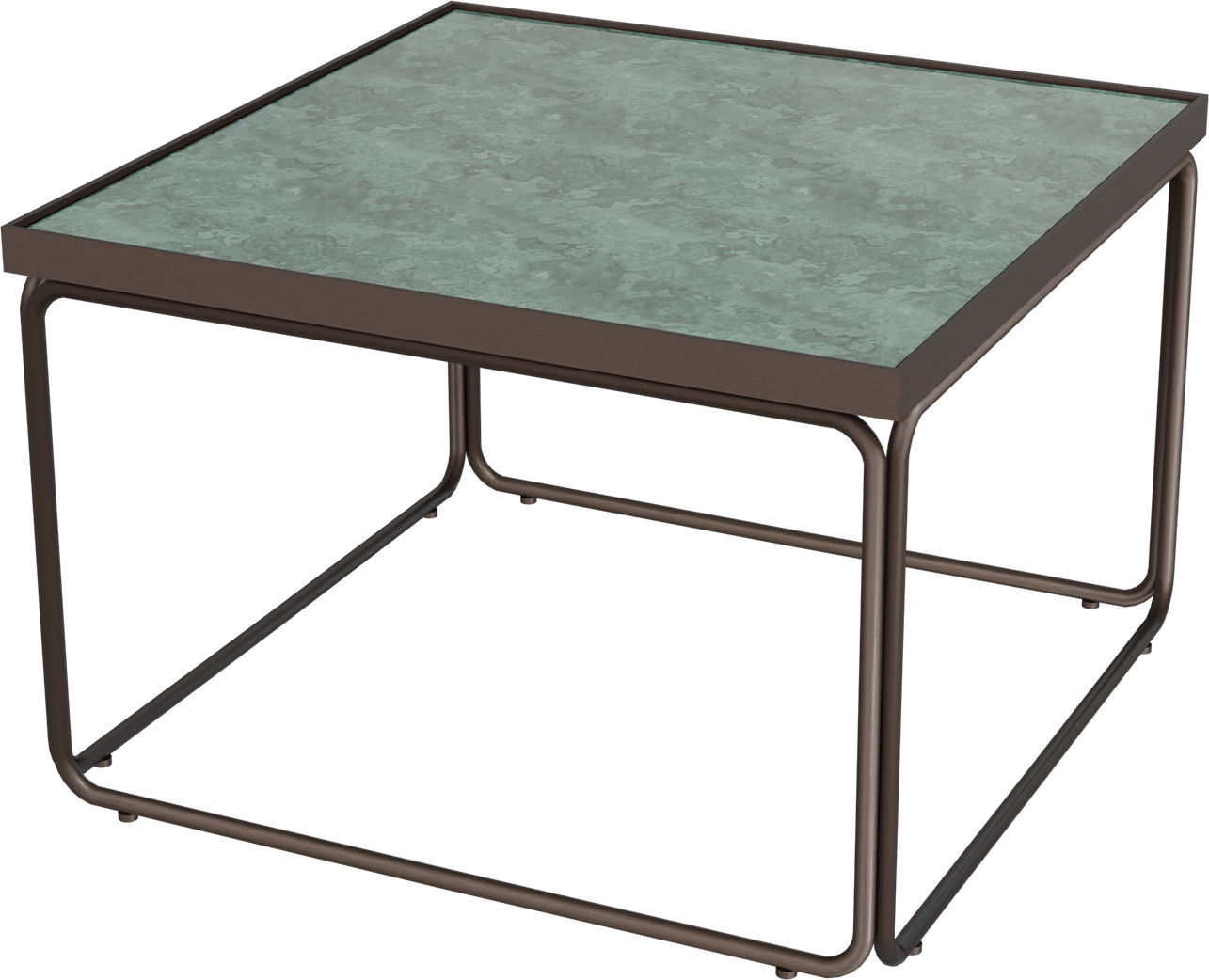 Masterliving Tables TABLE ROUNDED CACAO SQUARE H.40CM