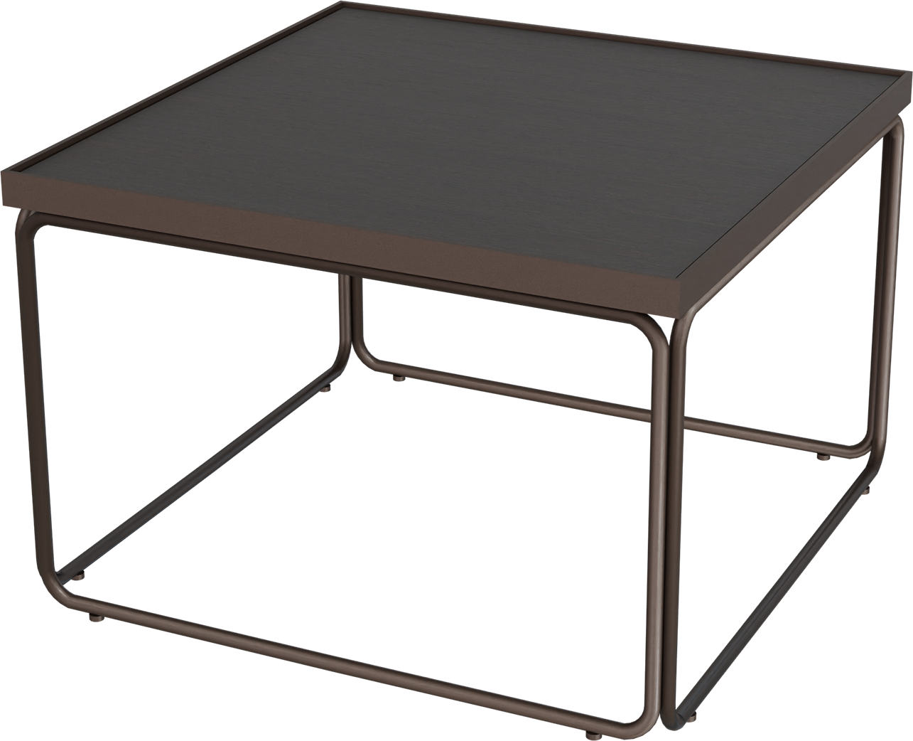 Masterliving Tables TABLE ROUNDED CACAO SQUARE H.40CM