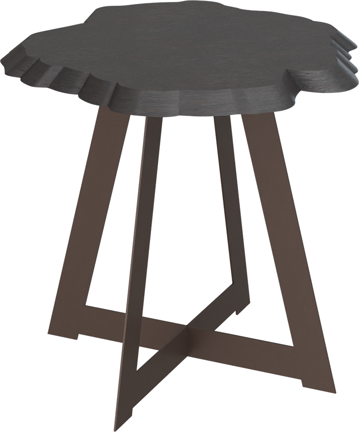 Masterliving Tables TABLE TRIANGLE CACAO H.45CM