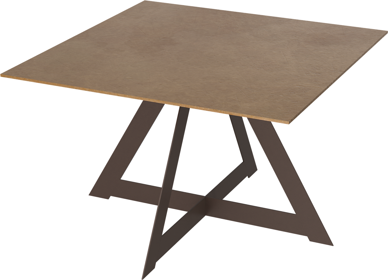 Masterliving Tables TABLE TRIANGLE CACAO H.40CM