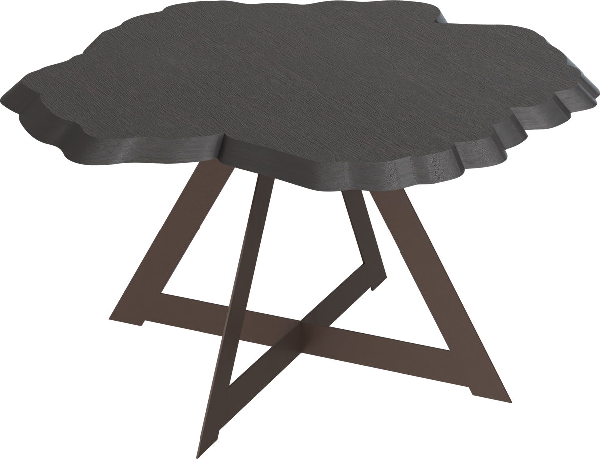 Masterliving Tables TABLE TRIANGLE CACAO H.40CM