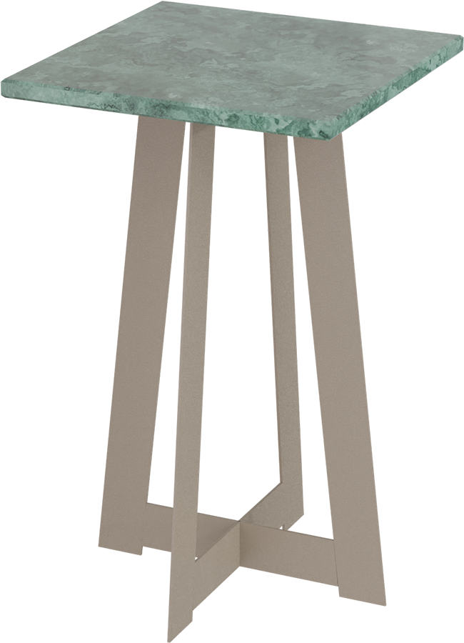 Masterliving Tables TABLE TRIANGLE BEIGE TERRA H.50CM