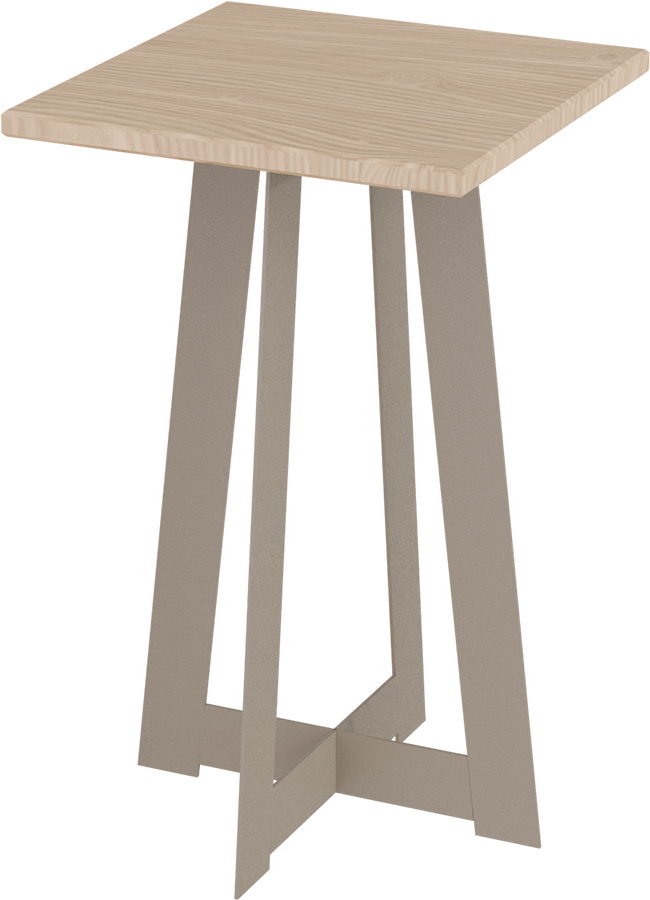 Masterliving Tables TABLE TRIANGLE BEIGE TERRA H.50CM