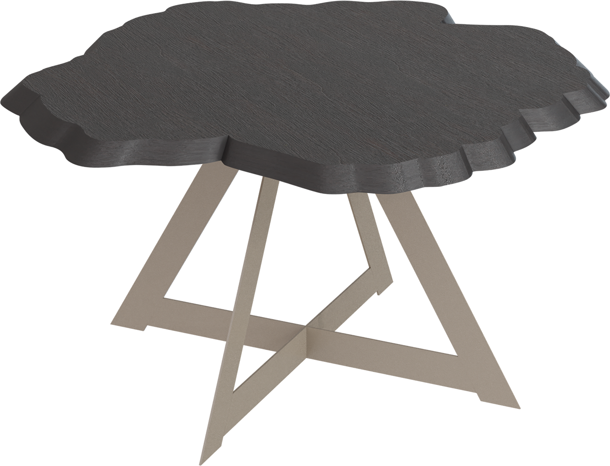 Masterliving Tables TABLE TRIANGLE BEIGE TERRA H.40CM