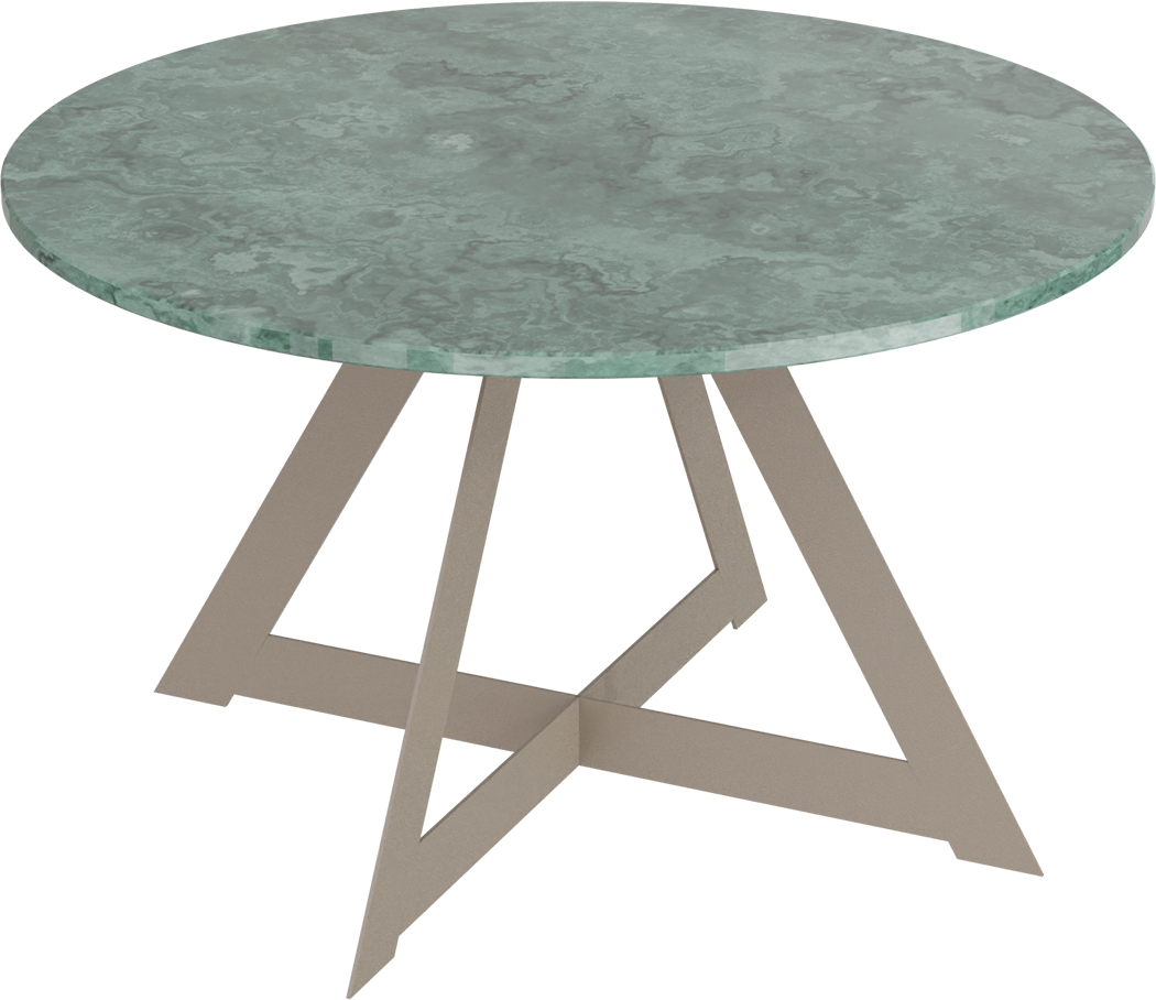 Masterliving Tables TABLE TRIANGLE BEIGE TERRA H.40CM