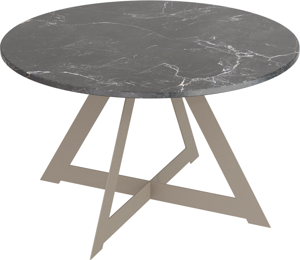 Masterliving Tables TABLE TRIANGLE BEIGE TERRA H.40CM