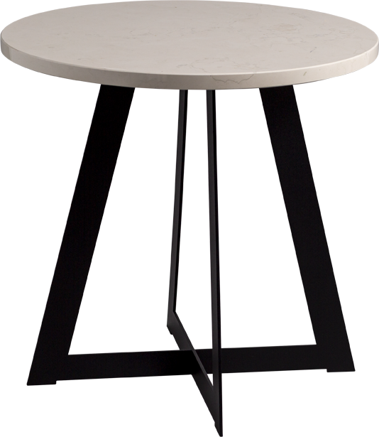 Masterliving Tables TABLE TRIANGLE BLACK H.45CM